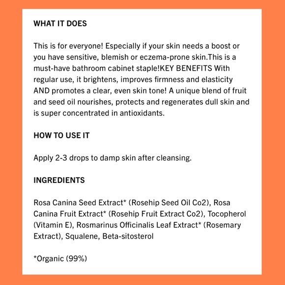 ‼️NEW‼️ Pai Rosehip Bioregenerate Facial Oil 10ml - Picture 3 of 6